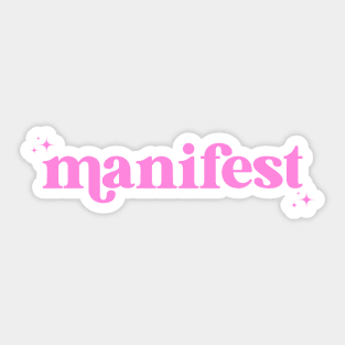 manifest Sticker